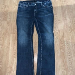 Women Silver Jeans